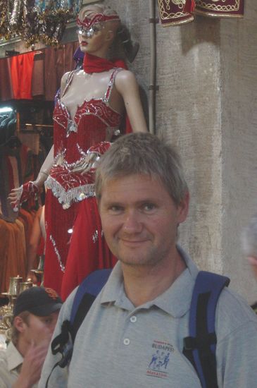 Reinfried not being aware of the nice background